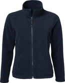 1642 Fleecejacke, Damen, navy blau