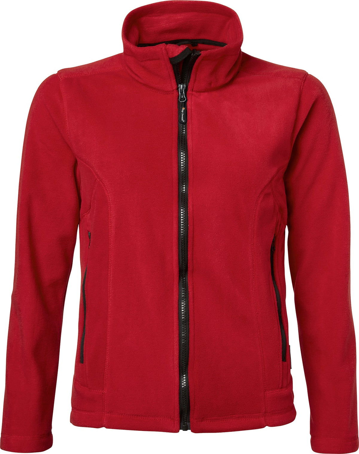 1642 Fleecejacke, Damen, rot