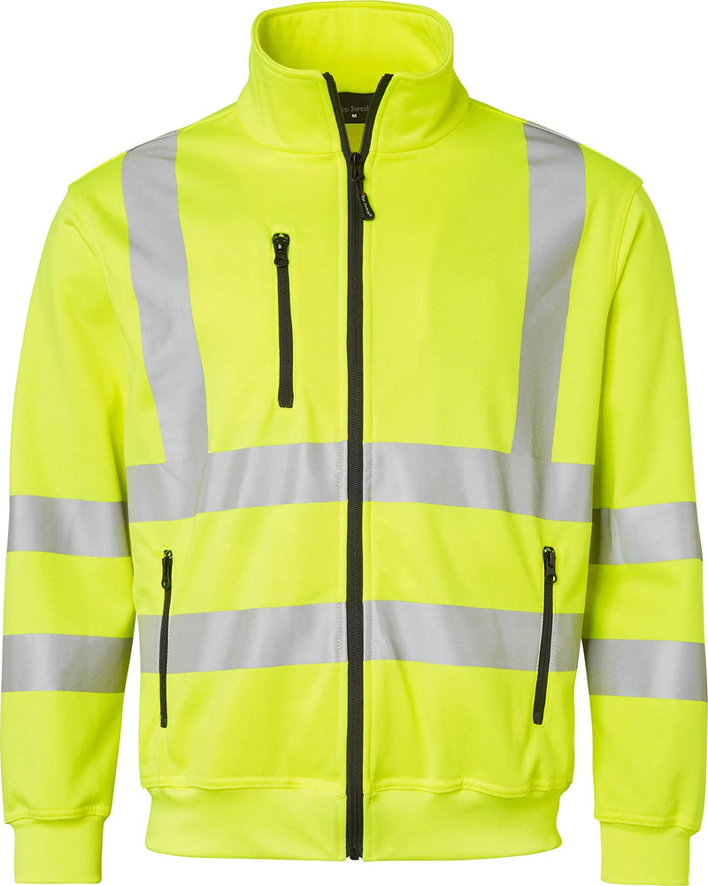 170 Sweatjacke, Unisex, gelb