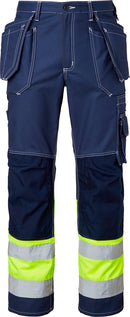 2515 Warnschutz Handwerker Hose, bunt