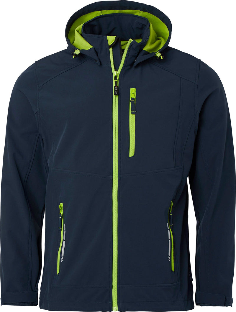 351 Softshell Jacke, Herren, blau