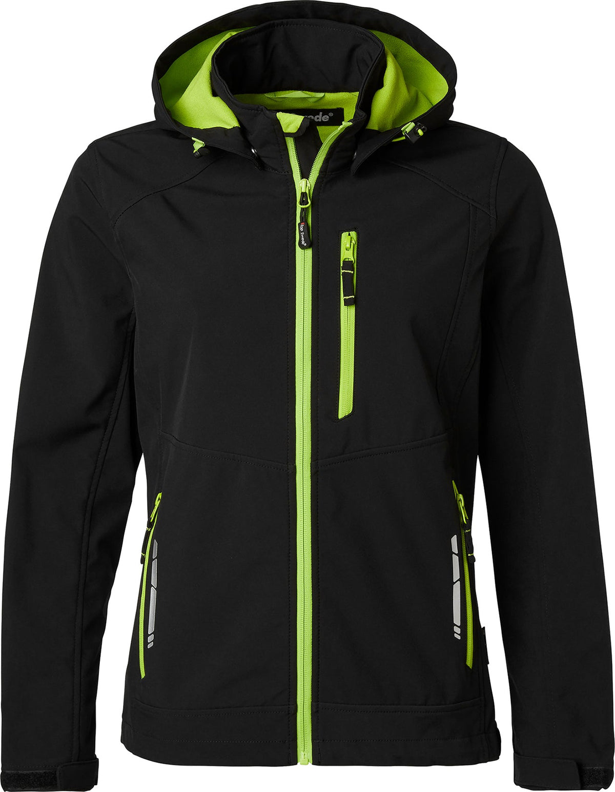 352 Softshell Jacke, Damen, schwarz