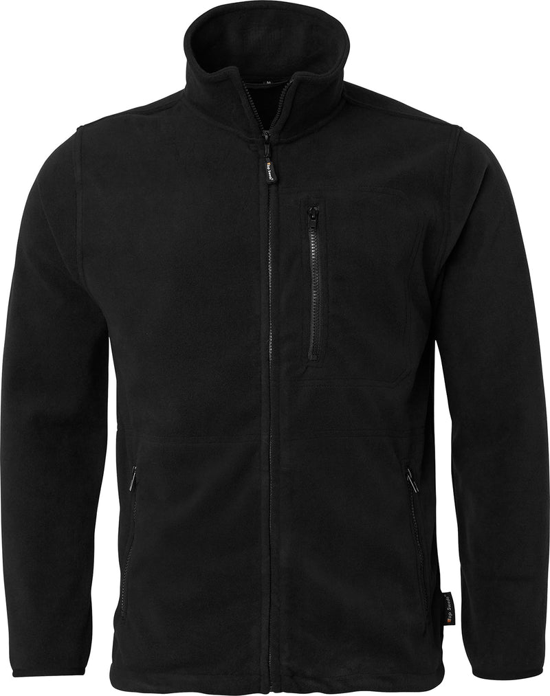 4642 Fleecejacke, Unisex, schwarz