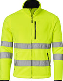 4642 Warnschutz Fleecejacke, gelb