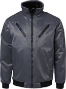 5026 Jacke, Unisex, dunkel grau