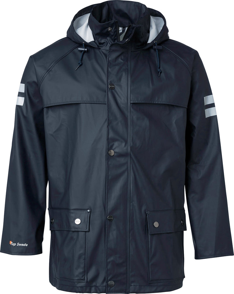 9195 Regenjacke, Unisex, blau