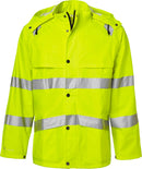9394 Warnschutz Regenjacke, gelb