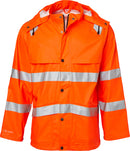 9394 Warnschutz Regenjacke, orange