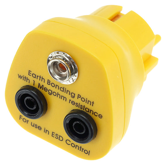 ESD Erdungsstecker | 1 x 10mm Druckknopf