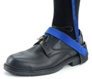 ESD Fersenband mit Klettverschluss - blau/blau