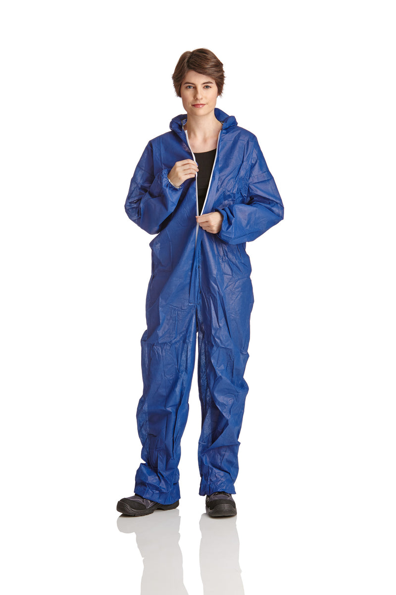 PP-Einwegoverall | 40gr/qm - blau