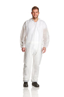 PP- disposable coverall| 40gr/sqm - white