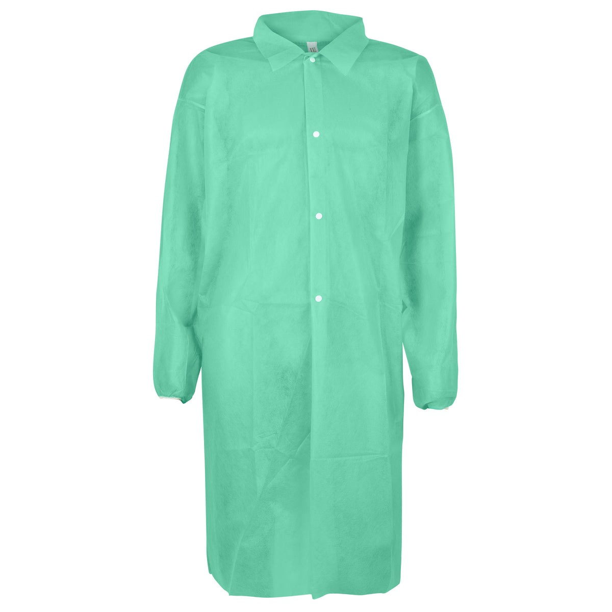 PP disposable gown - green