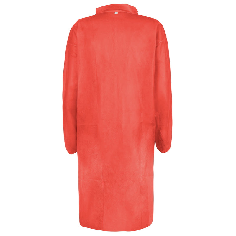PP disposable gown - red