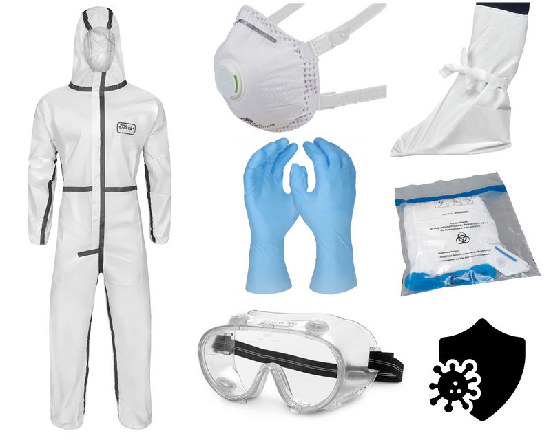Ebola infection protection set BASIC PLUS