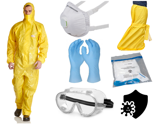 Ebola-Infektionsschutzset Top Professional