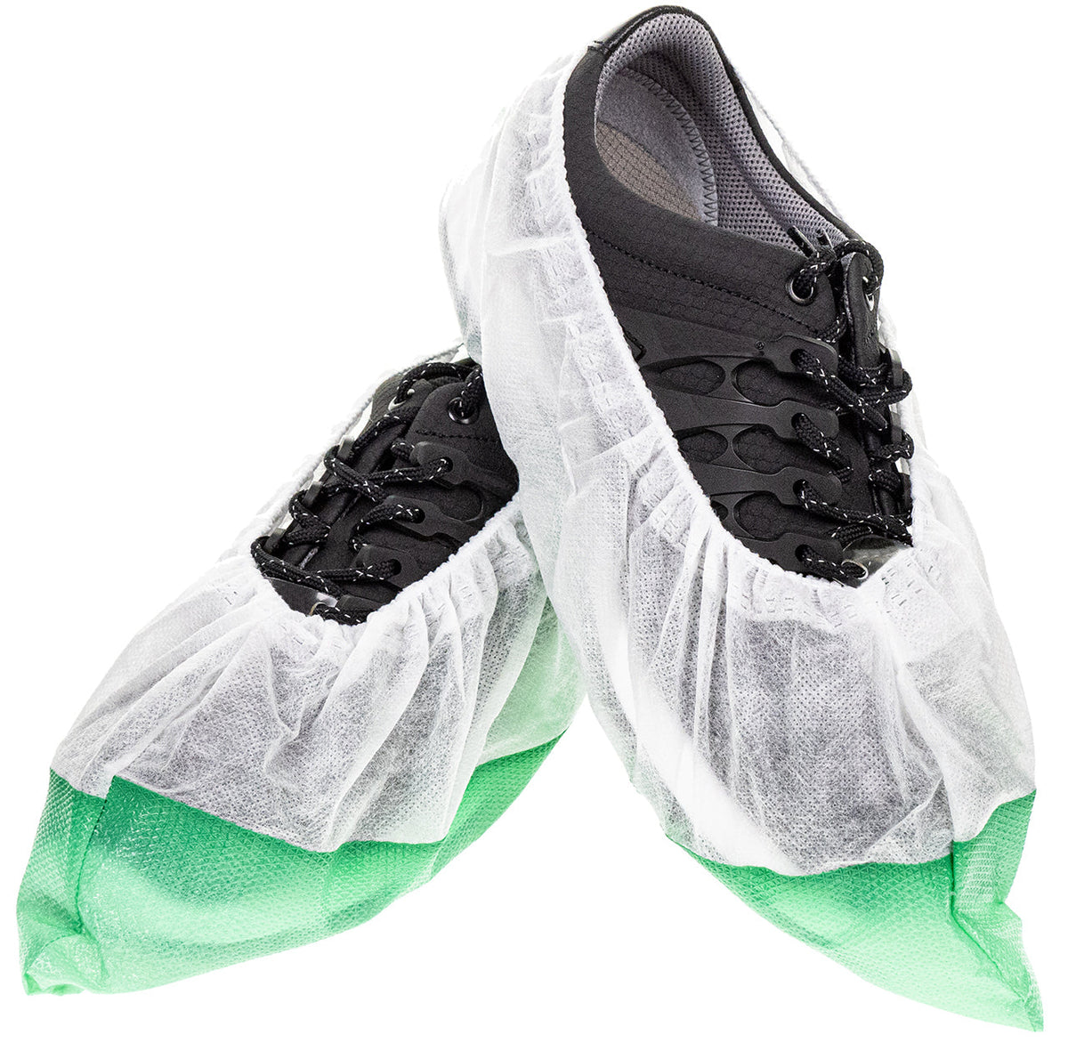 PP overshoes (low) - green sole