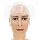 Einweg Baretthaube aus PP-Vlies - weiß | 49cm
