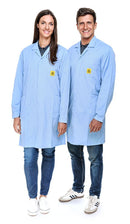 ESD-Arbeitsmantel "pro Line" 146 g/m² | hellblau